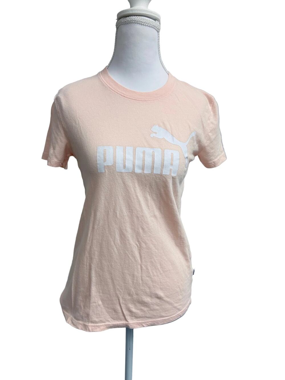 Puma light peach short sleeve t-shirt
